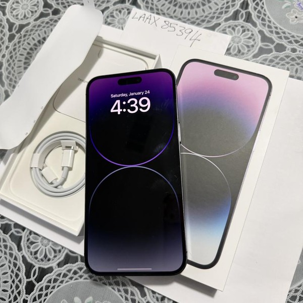 Apple iPhone 14 Pro Max - Unlocked, Purple, 512 GB, A2651