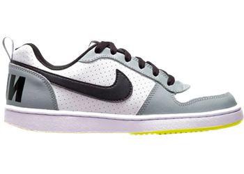 Nike Court Borough Low White Black Wolf Grey (GS) for sale