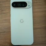 Good Google Pixel 9 Pro - Unlocked, 256 GB, Porcelain, 16 GB, GR83Y