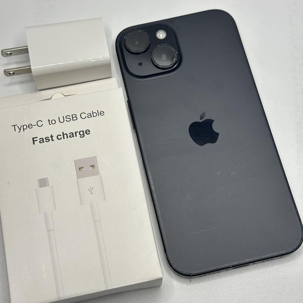 Apple iPhone 15 - Unlocked, 128 GB, Black, A2846