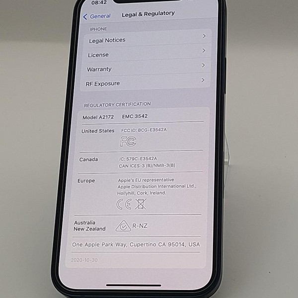 Apple iPhone 12 - AT&T, 64 GB, Blue, A2172