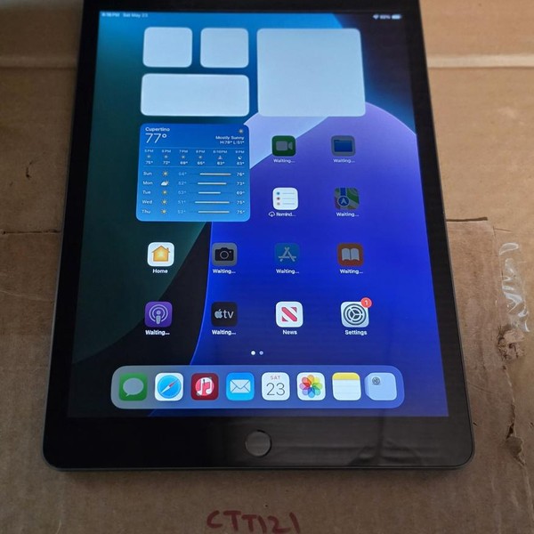 Apple iPad (9th Gen) - Wi-Fi, 64 GB, Gray, A2602