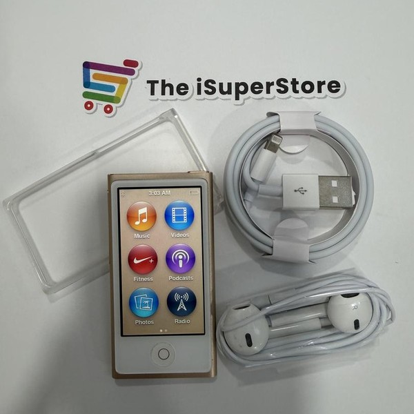 Apple iPod Nano 7th Gen 2015 - 16 GB, Gold