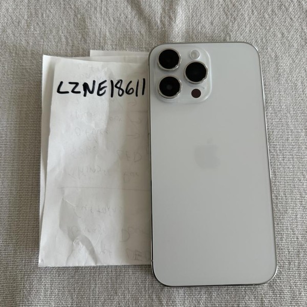 Apple iPhone 14 Pro Max - Unlocked, 128 GB, Silver, A2651