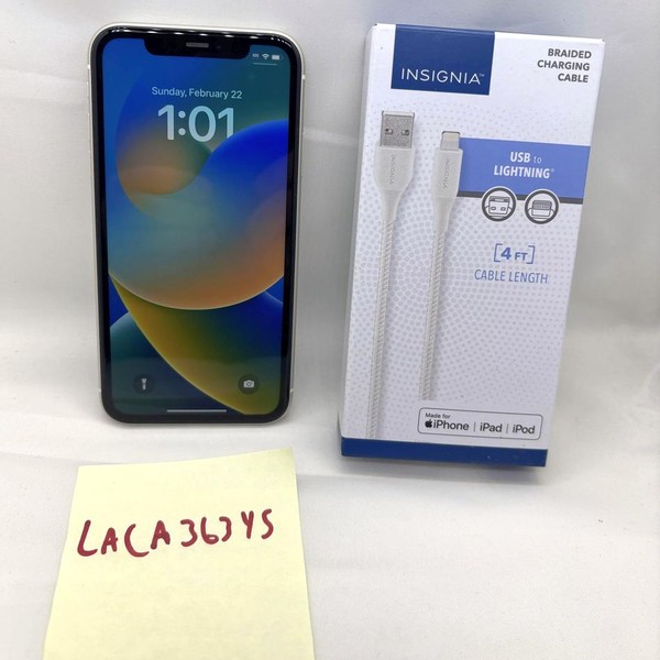 Apple iPhone 11 - Unlocked, 64 GB, White, A2111