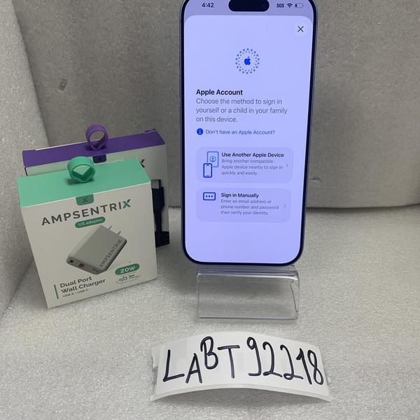 Apple iPhone 17 - Unlocked, 256 GB, Mist Blue, A3258