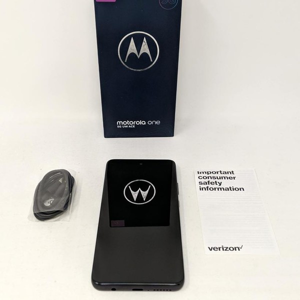 Motorola One 5G Ace - Verizon, 64 GB, Gray, 4 GB