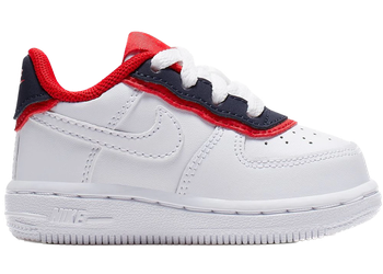 Nike Air Force 1 Low Double Layer White Obsidian Red (TD) for sale