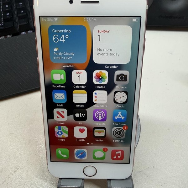 Apple iPhone 6S - Unlocked, 64 GB, Rose Gold, A1688