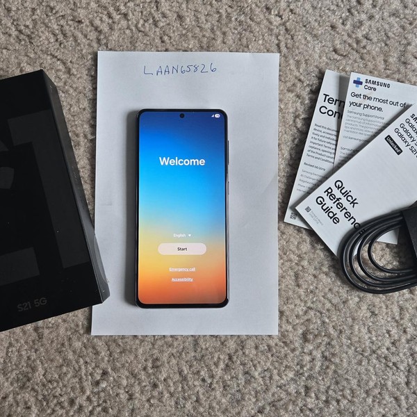 Samsung Galaxy S21 5G - Unlocked, 128 GB, Gray, 8 GB, SM-G991U1