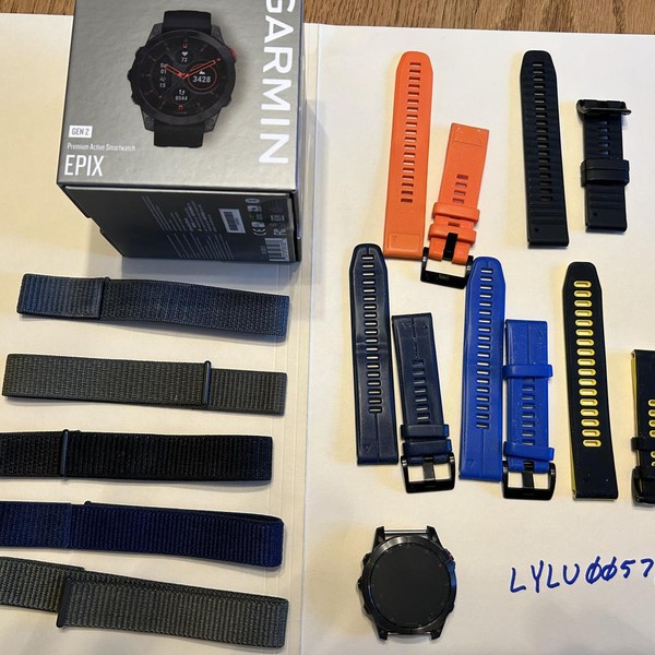 Garmin epix Gen 2 - Black, Sapphire