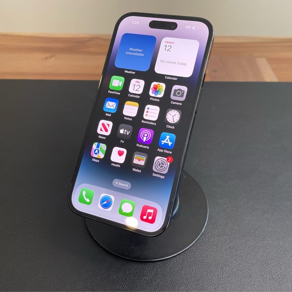 Apple iPhone 14 Pro - Unlocked, 128 GB, Black, A2650