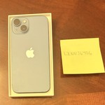 Mint Apple iPhone 14 - Unlocked, Blue, 128 GB, A2649