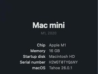 Mac mini 2020