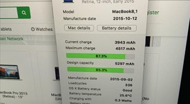 Good
													MacBook Retina 2015 - 12" - Gray, 256 GB, 8 GB, photo 4 of 9