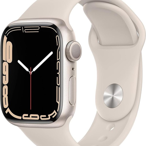 Apple Watch Series 7 45mm - Unlocked, Starlight, A2477 - Cellular, Aluminum