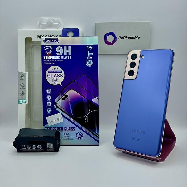 Samsung Galaxy S21 5G - Unlocked, 128 GB, Violet, 8 GB, SM-G991U1