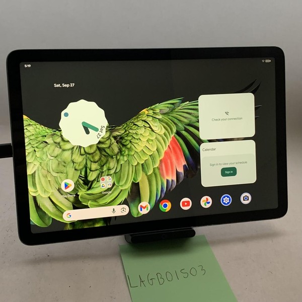 Google Pixel Tablet 11 inch - Wi-Fi, 128 GB, Hazel, 8 GB, NO Dock