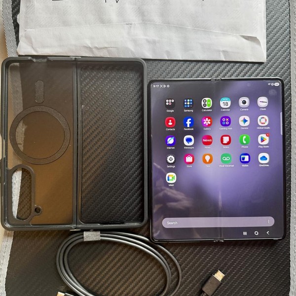 Samsung Galaxy Z Fold5 - Unlocked, 512 GB, Black, 12 GB, SM-F946U1