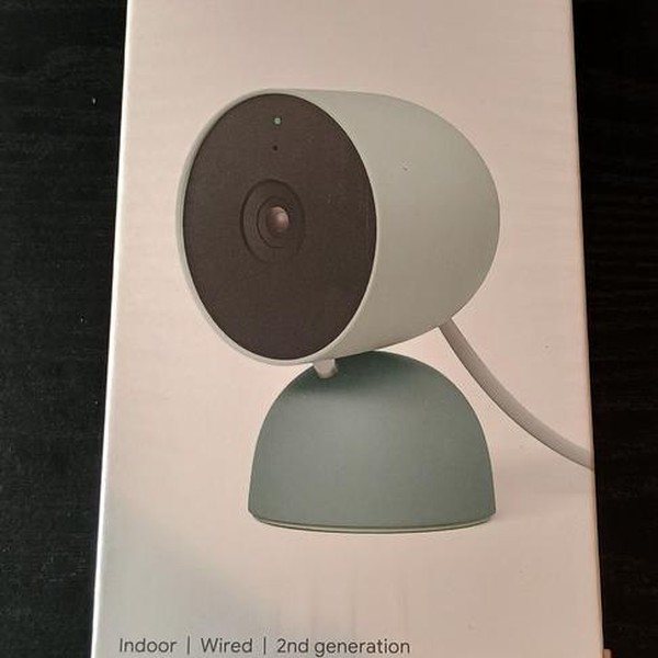Google Nest Cam (Indoor) 2nd Gen - Fog, Wired