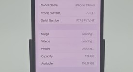 Good
													Apple iPhone 13 Mini - Unlocked, Midnight, 128 GB, A2481, photo 3 of 11
