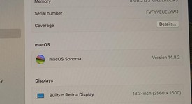 Good
													MacBook Air 2019 - 13" - I5, Silver, 128 GB, 8 GB, photo 3 of 9