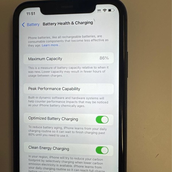 Apple iPhone 11 - Unlocked, 64 GB, Black, A2111