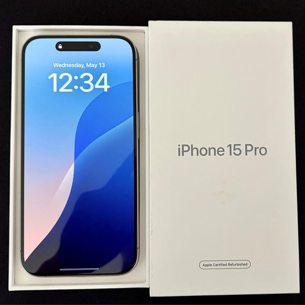 Apple iPhone 15 Pro - Unlocked, 512 GB, Natural, A2848