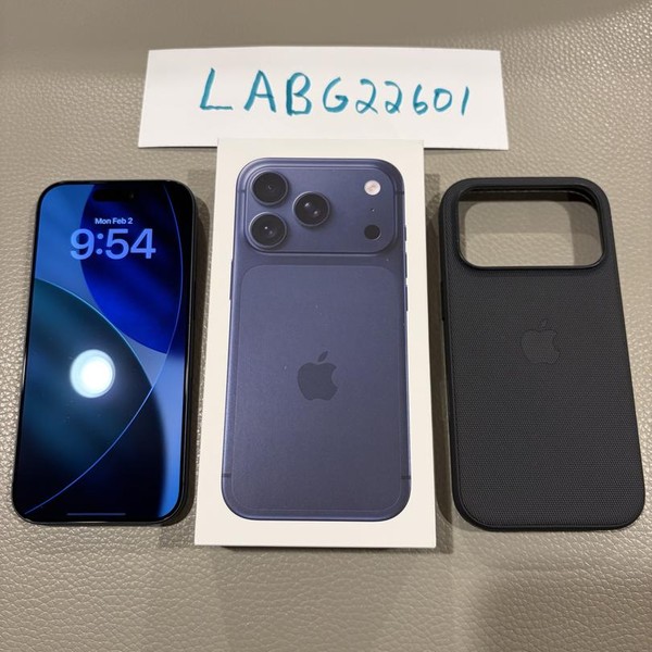 Apple iPhone 17 Pro - Unlocked, 256 GB, Deep Blue, A3256