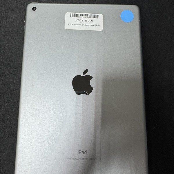 Apple iPad 6th Gen - Wi-Fi, 128 GB, Gray, A1893