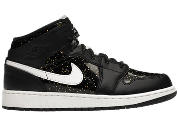 Jordan 1 Mid Black Speckle (GS) for sale