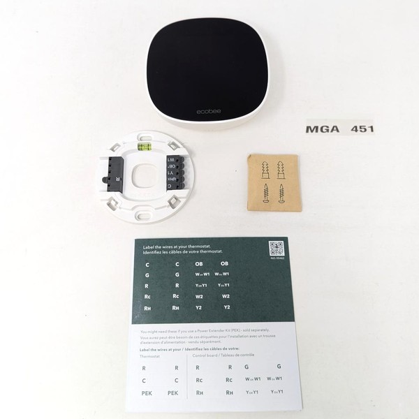 Ecobee Smart Thermostat Essential - White