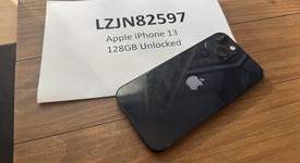 Good
													Apple iPhone 13 - Unlocked, Midnight, 128 GB, A2482, photo 3 of 4