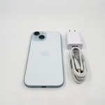 Good Apple iPhone 15 - Unlocked, 256 GB, Blue, A2846