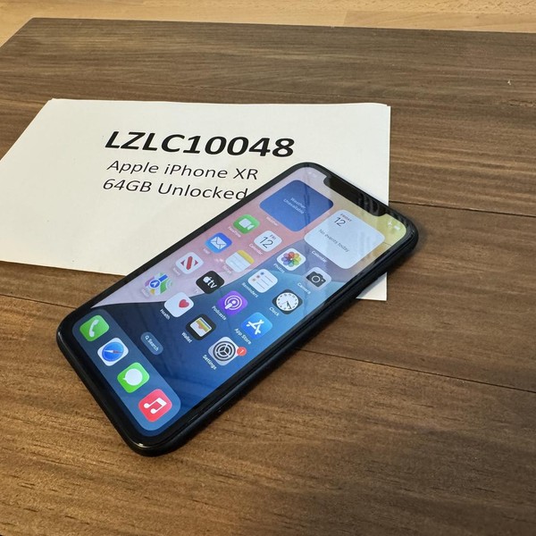Apple iPhone Xr - Unlocked, 64 GB, Black, A1984