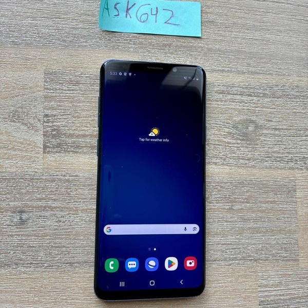 Samsung Galaxy S9 Plus - Unlocked, 256 GB, Blue, SM-G965U1