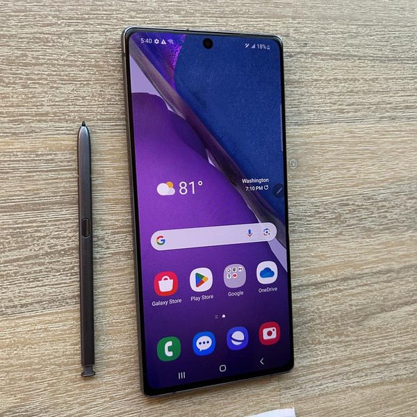 Samsung Galaxy Note 20 5G - Unlocked, Mystic Gray, 128 GB, 8 GB, SM-N981U1