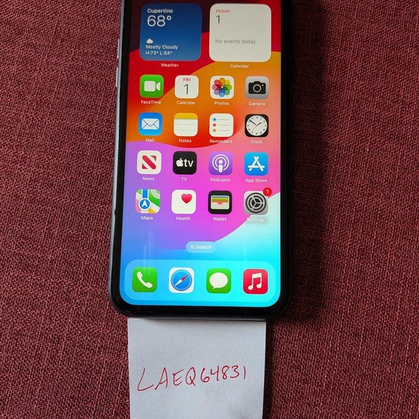 Apple iPhone 11 - Unlocked, 64 GB, Black, A2111