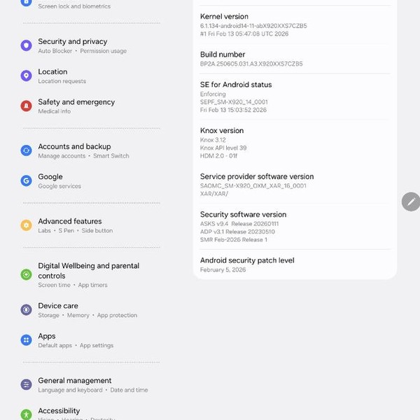 Samsung Galaxy Tab  S10 Ultra - Wi-Fi, 256 GB, Platinum Silver, 12 GB, SM-X920