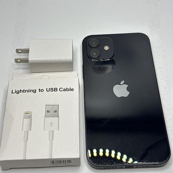 Apple iPhone 12 - Unlocked, 64 GB, Black, A2172