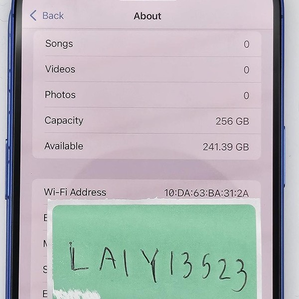 Apple iPhone 16 Plus - Unlocked, 256 GB, Ultramarine, A3082