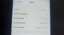 Good
													Apple iPhone 6S - Verizon, Silver, 16 GB, A1688, photo 2 of 8