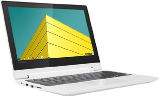Lenovo Chromebook C330 - 32 GB, White, 4 GB