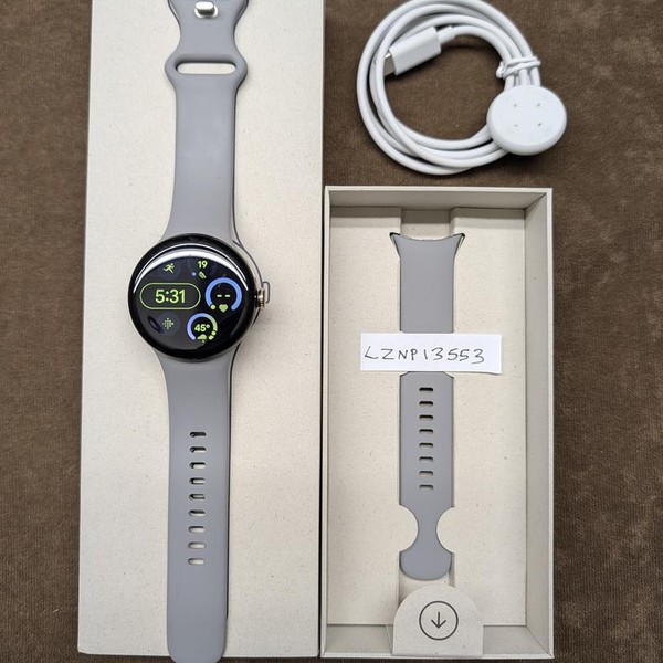 Google Pixel Watch 3 - Unlocked, Gold, 41mm, LTE