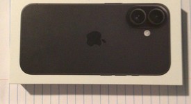 New
													Apple iPhone 16 - Verizon, Black, 128 GB, A3081, photo 1 of 4