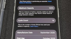 Mint
													Apple iPhone 17 Pro - Unlocked, Silver, 256 GB, A3256, photo 3 of 8