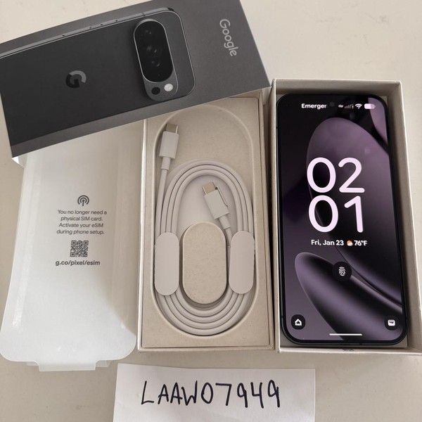 Google Pixel 10 Pro XL - Unlocked, Obsidian, 256 GB, GUL82