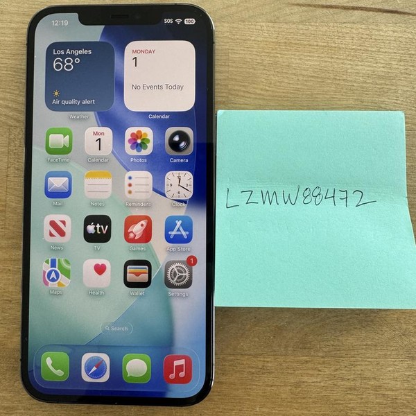 Apple iPhone 12 Pro Max - Unlocked, 256 GB, Graphite, A2342