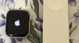 Mint
													Apple Watch Series 7 45mm - Unlocked, Starlight, A2477 - Cellular, Nike, photo 2 of 11