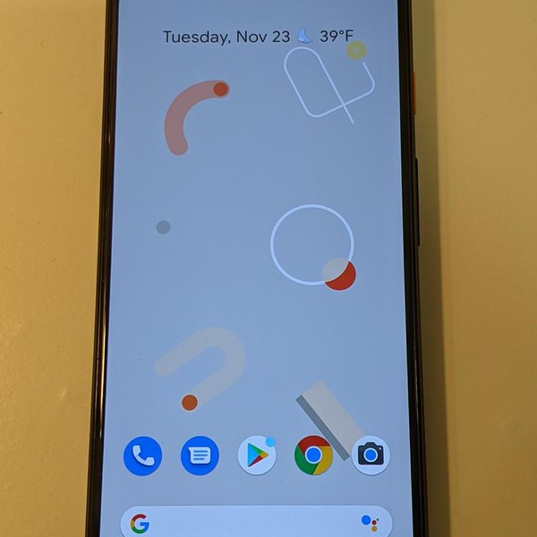Google Pixel 4 - Unlocked, 128 GB, White, 6 GB, G020I, Google Edition